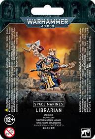 SPACE MARINE LIBRARIAN Space Marines Games Workshop    | Red Claw Gaming