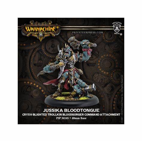 Cryx Jussika Bloodtongue Miniatures Clearance    | Red Claw Gaming