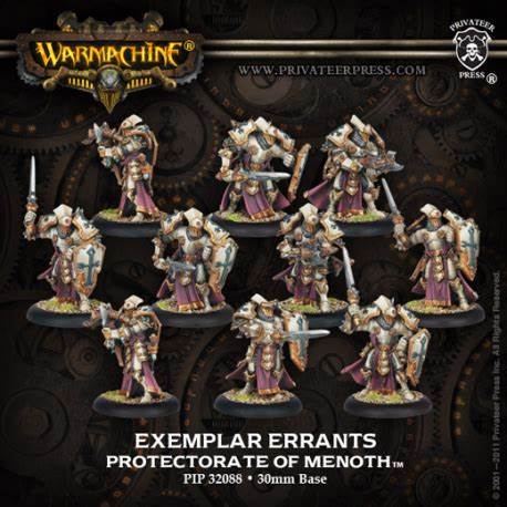 Menoth Exemplar Errants  Clearance    | Red Claw Gaming