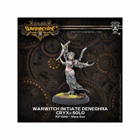 Cryx Warwitch Initiate Deneghra Miniatures Clearance    | Red Claw Gaming