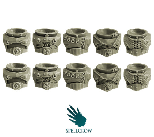 Pleasure Knights Torsos Minatures Spellcrow    | Red Claw Gaming