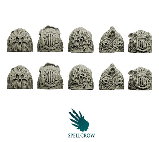 Pleasure Knights Shoulder Pads Minatures Spellcrow    | Red Claw Gaming