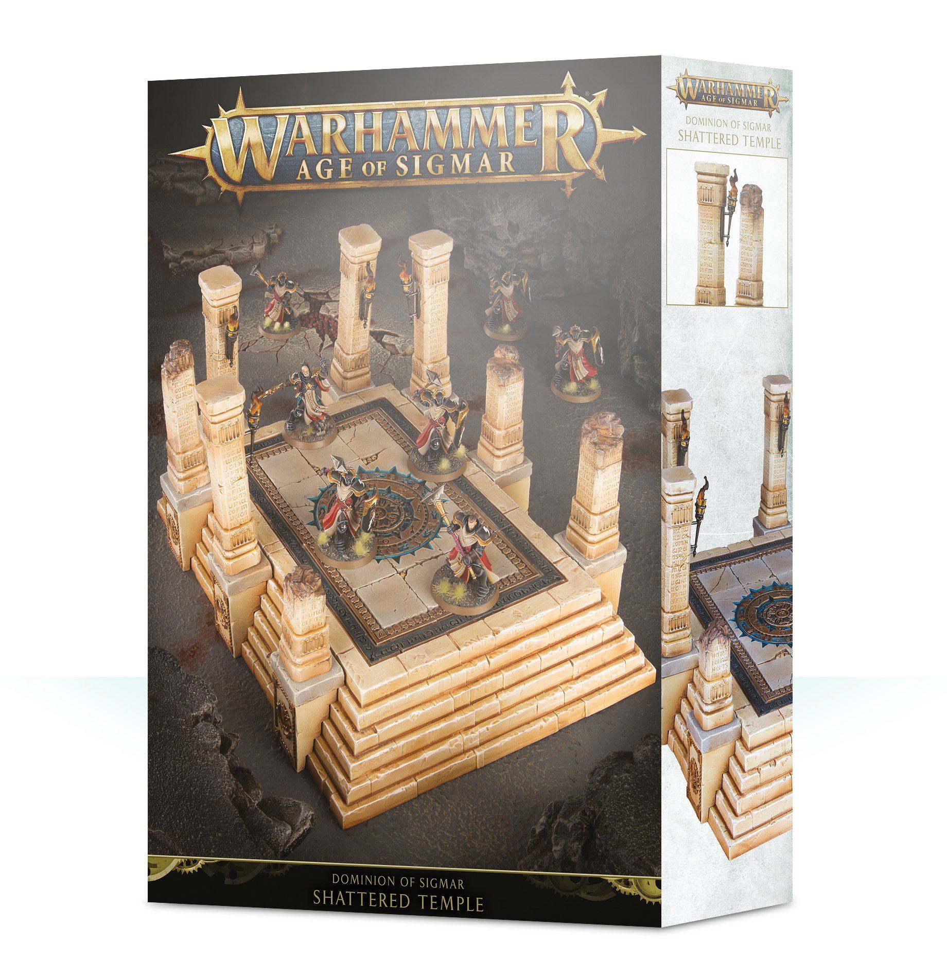 DOMINION OF SIGMAR: SHATTERED TEMPLE Terrain Games Workshop    | Red Claw Gaming