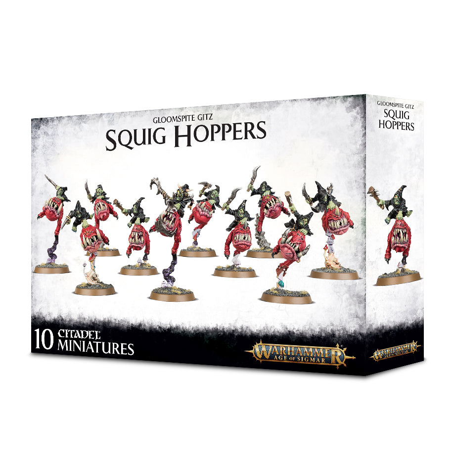 GLOOMSPITE GITZ SQUIG HOPPERS Gloomspite Gitz Games Workshop    | Red Claw Gaming