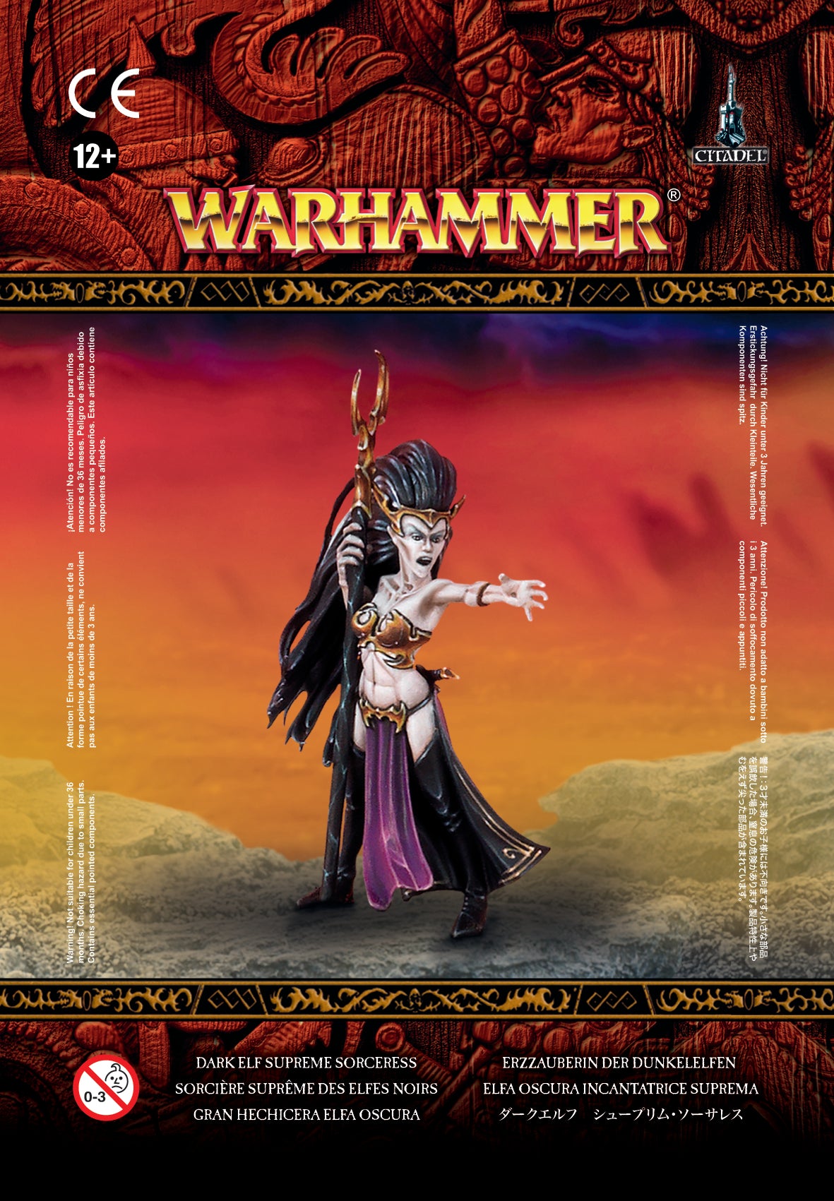 DARK ELF SUPREME SORCERESS Daughters of Khane Games Workshop    | Red Claw Gaming