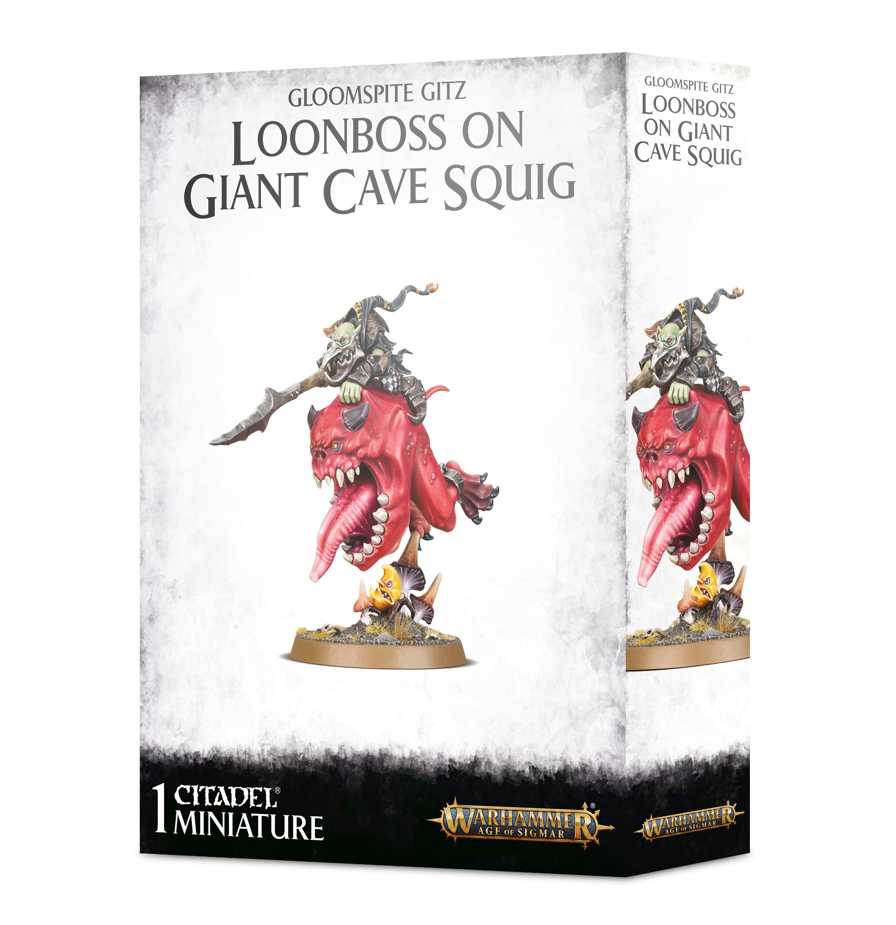 GLOOMSPITE GITZ LOONBOSS ON GIANT CAVE SQUIG Gloomspite Gitz Games Workshop    | Red Claw Gaming