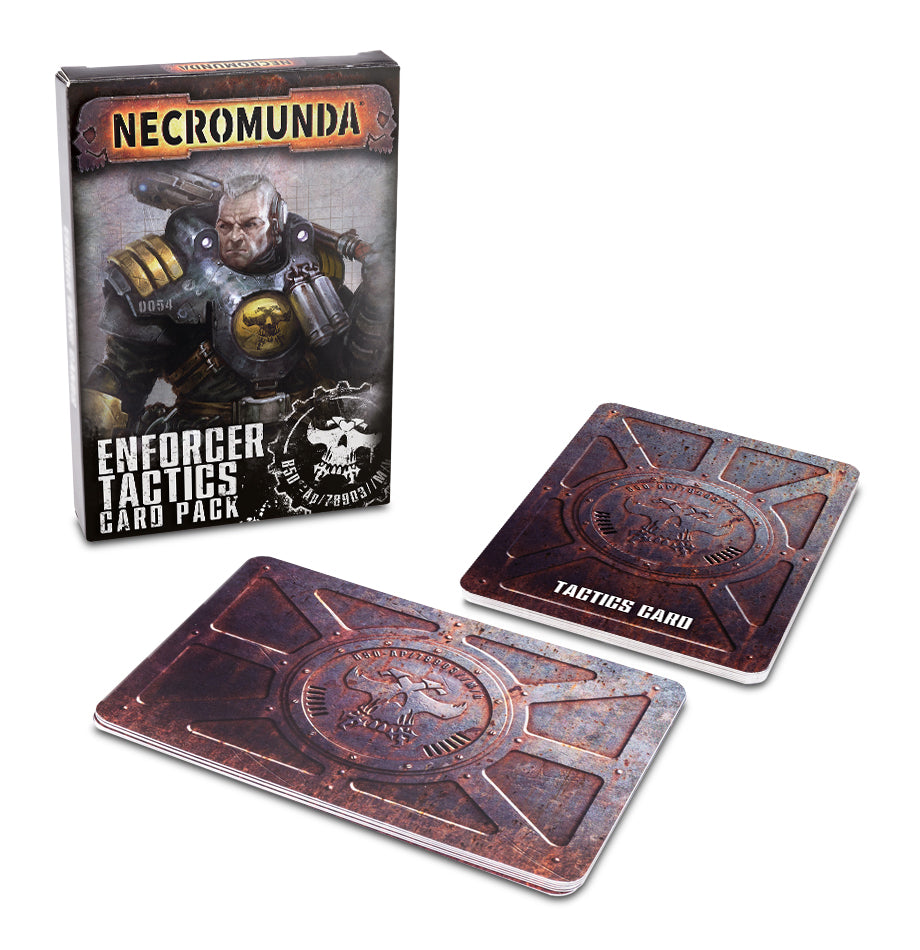 NECROMUNDA ENFORCER TACTICS CARD PACK Necromunda Games Workshop    | Red Claw Gaming