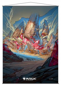 Ikoria Raugrin Triome Wall Scroll for Magic: The Gathering Wall Scroll Ultra Pro    | Red Claw Gaming