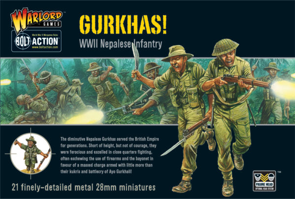 Gurkhas British Warlord Games    | Red Claw Gaming