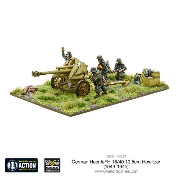 German Heer 105mm Gun & Crew Germany Warlord Games    | Red Claw Gaming