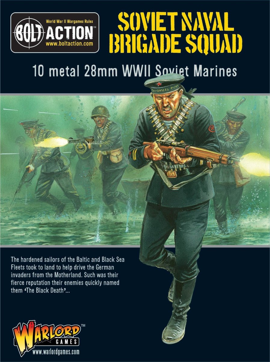 Soviet Naval Brigade Soviet Warlord Games    | Red Claw Gaming