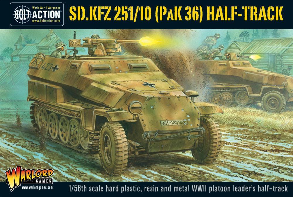 Sd.Kfz 251/10 half-track (3.7cm PaK) Germany Warlord Games    | Red Claw Gaming