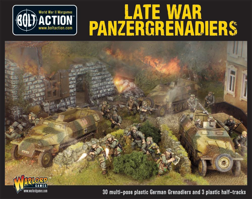 Late War Panzergrenadiers (30+ 3 Hanomags) Germany Warlord Games    | Red Claw Gaming