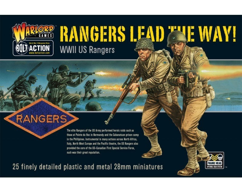 US Rangers (Rangers Lead the Way!) American Warlord Games    | Red Claw Gaming