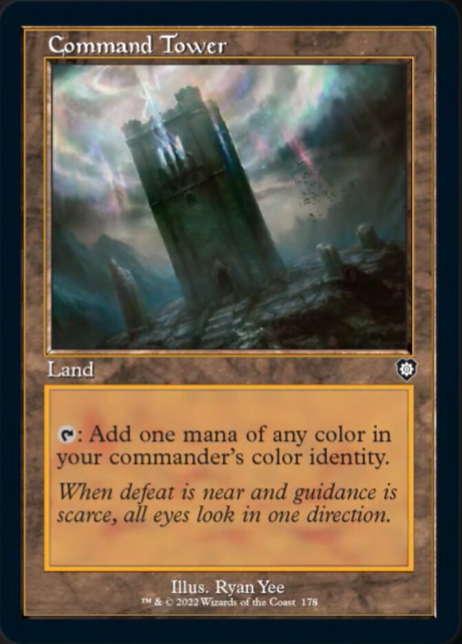 Command Tower (Retro) [The Brothers' War Commander] MTG Single Magic: The Gathering    | Red Claw Gaming