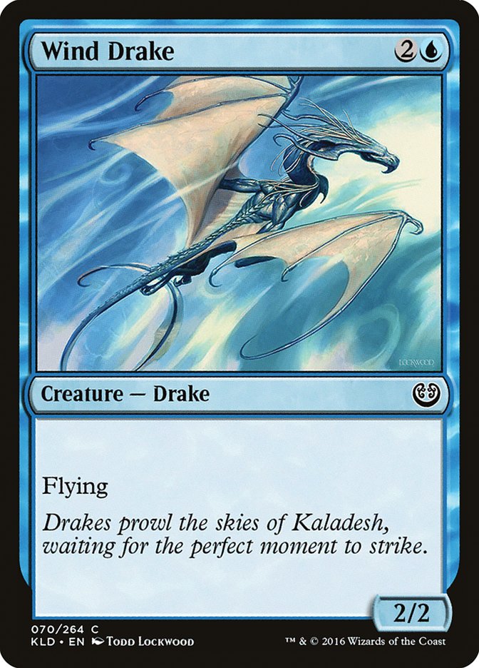 Wind Drake (070) [Kaladesh] MTG Single Magic: The Gathering    | Red Claw Gaming