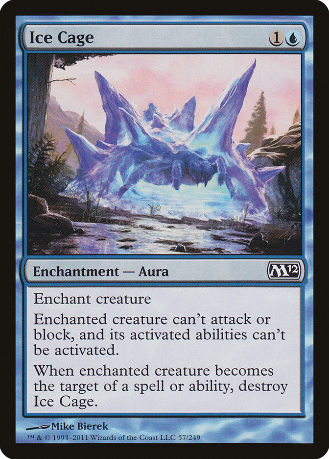 Ice Cage [Magic 2012] MTG Single Magic: The Gathering    | Red Claw Gaming