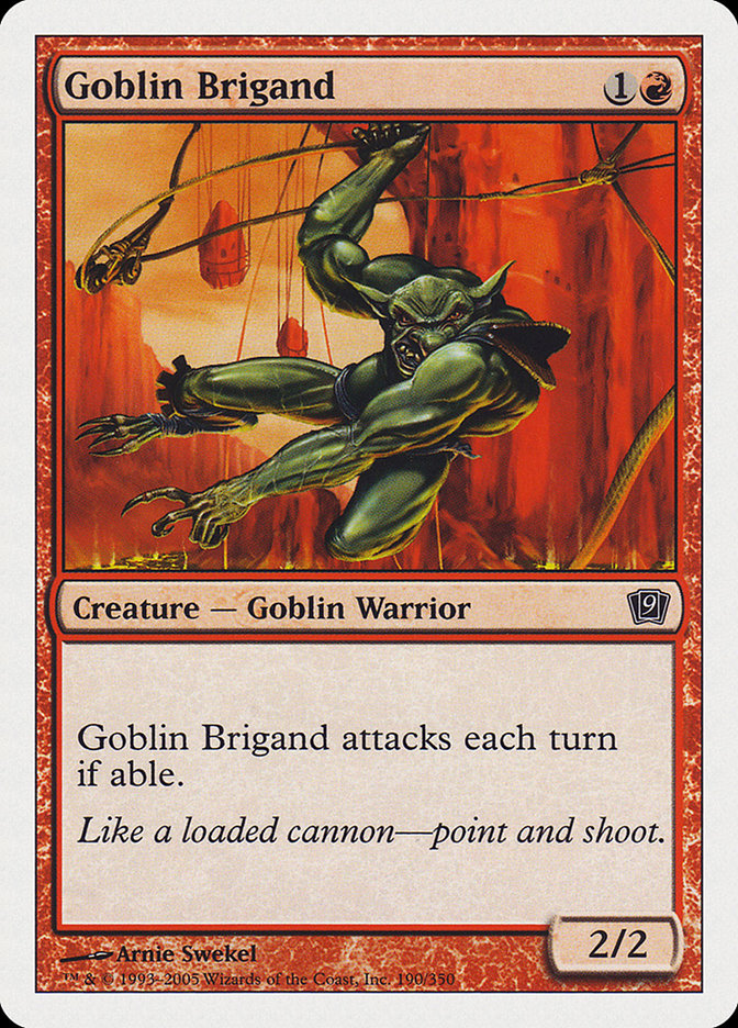 Goblin Brigand [Ninth Edition] MTG Single Magic: The Gathering    | Red Claw Gaming