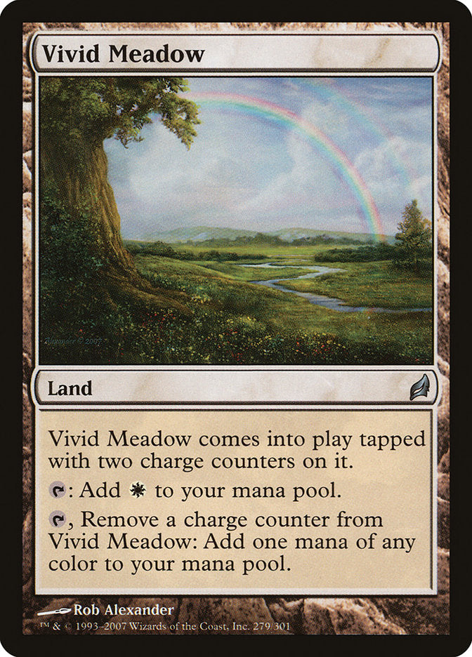 Vivid Meadow [Lorwyn] MTG Single Magic: The Gathering    | Red Claw Gaming