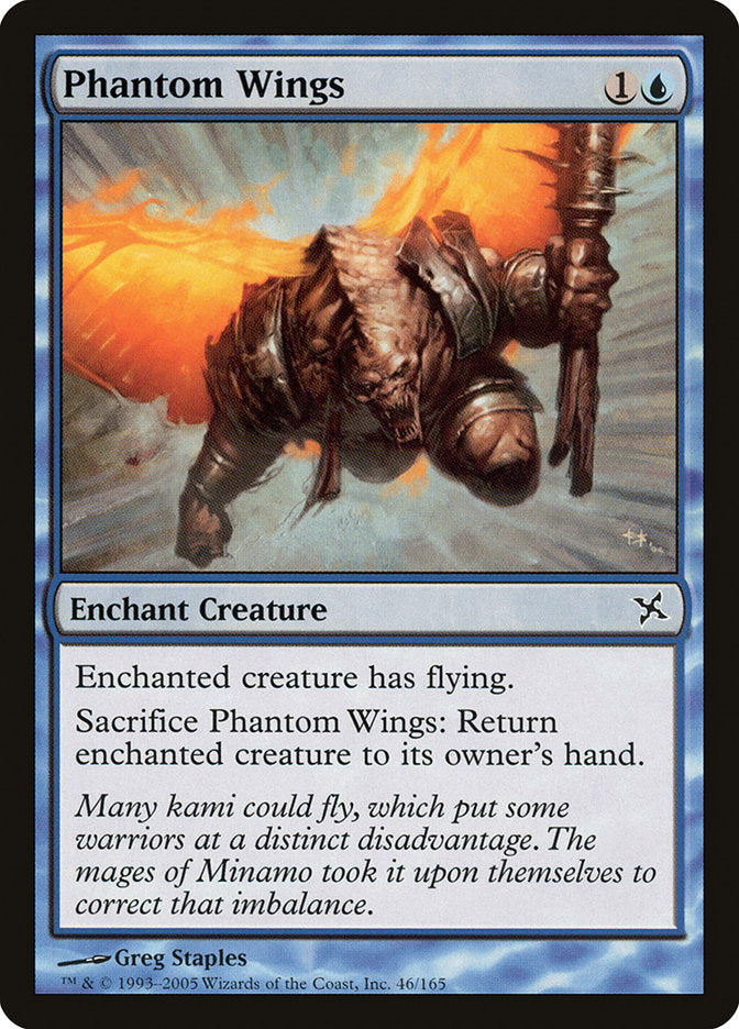 Phantom Wings [Betrayers of Kamigawa] MTG Single Magic: The Gathering    | Red Claw Gaming