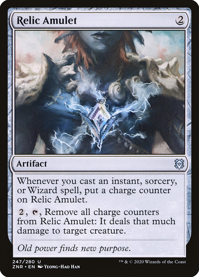 Relic Amulet [Zendikar Rising] MTG Single Magic: The Gathering    | Red Claw Gaming