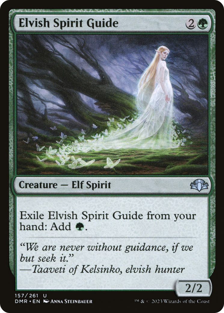 Elvish Spirit Guide [Dominaria Remastered] MTG Single Magic: The Gathering    | Red Claw Gaming