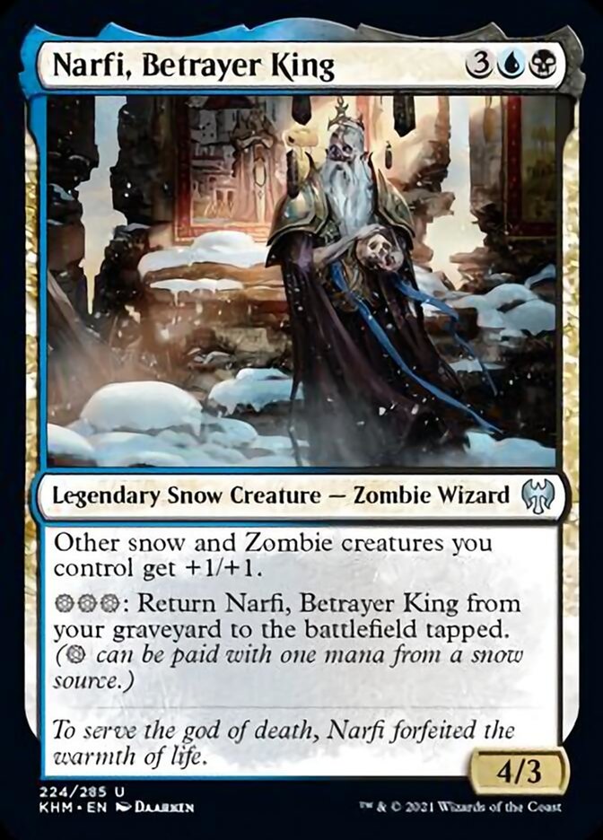 Narfi, Betrayer King [Kaldheim] MTG Single Magic: The Gathering    | Red Claw Gaming