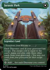 Welcome to... // Jurassic Park [Jurassic World Collection] MTG Single Magic: The Gathering    | Red Claw Gaming