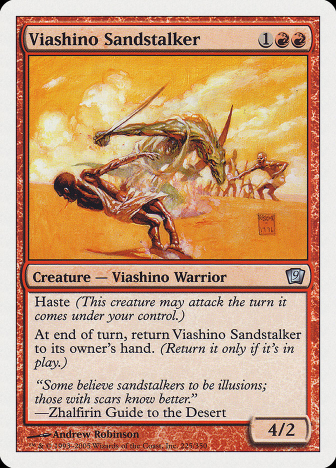 Viashino Sandstalker [Ninth Edition] MTG Single Magic: The Gathering    | Red Claw Gaming