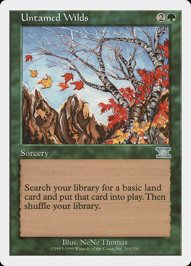 Untamed Wilds [Classic Sixth Edition] MTG Single Magic: The Gathering    | Red Claw Gaming