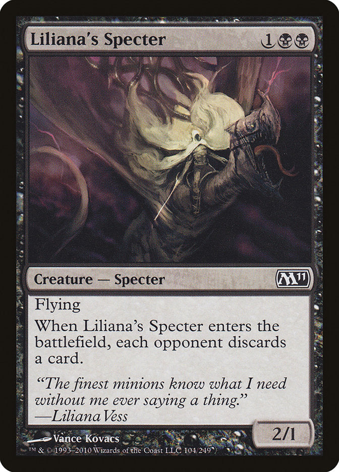 Liliana's Specter [Magic 2011] MTG Single Magic: The Gathering    | Red Claw Gaming
