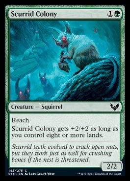 Scurrid Colony [Strixhaven: School of Mages] MTG Single Magic: The Gathering    | Red Claw Gaming