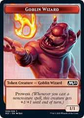 Goblin Wizard // Weird Double-Sided Token [Core Set 2021 Tokens] MTG Single Magic: The Gathering    | Red Claw Gaming