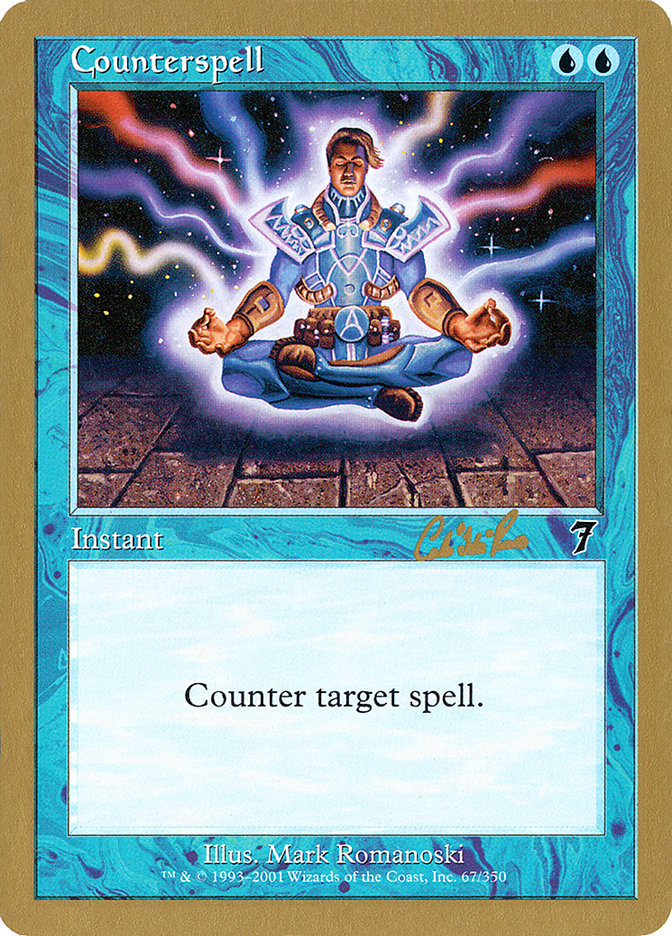 Counterspell (Carlos Romao) [World Championship Decks 2002] MTG Single Magic: The Gathering    | Red Claw Gaming