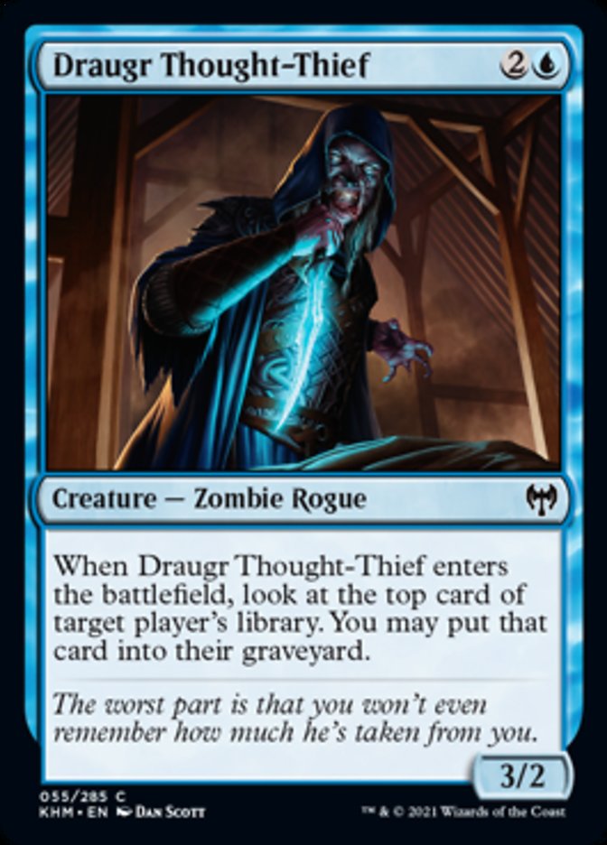 Draugr Thought-Thief [Kaldheim] MTG Single Magic: The Gathering    | Red Claw Gaming