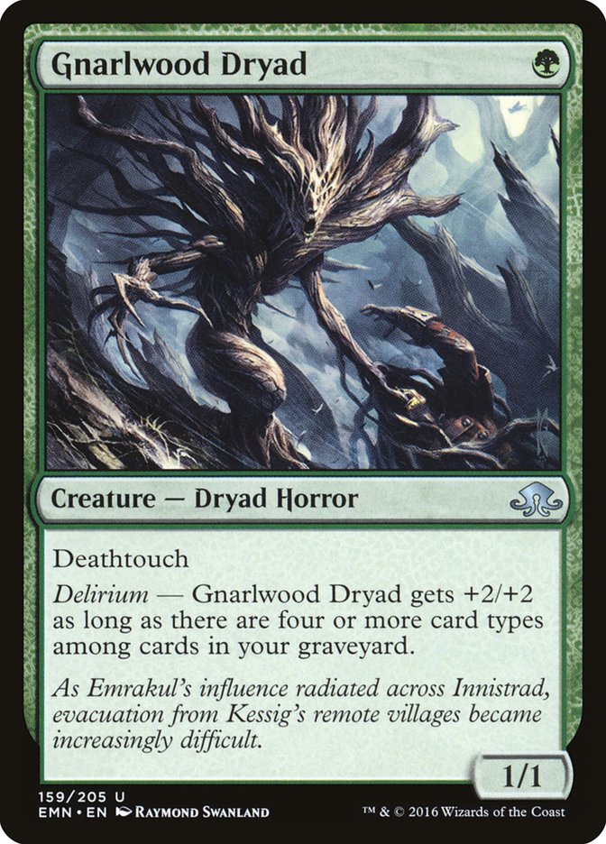 Gnarlwood Dryad [Eldritch Moon] MTG Single Magic: The Gathering    | Red Claw Gaming