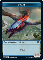 Soldier // Drake Double-Sided Token [Game Night: Free-for-All Tokens] MTG Single Magic: The Gathering    | Red Claw Gaming