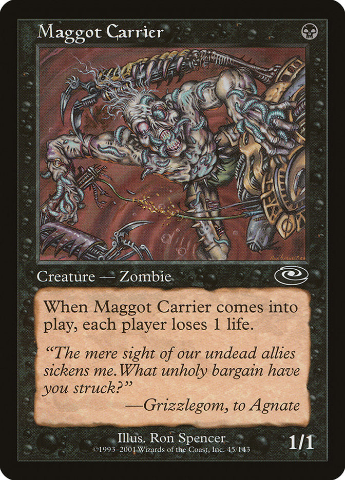 Maggot Carrier [Planeshift] MTG Single Magic: The Gathering    | Red Claw Gaming