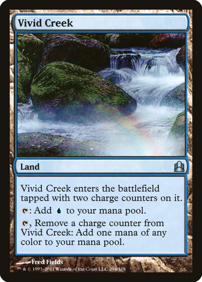 Vivid Creek [Commander 2011] MTG Single Magic: The Gathering    | Red Claw Gaming