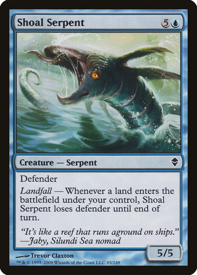 Shoal Serpent [Zendikar] MTG Single Magic: The Gathering    | Red Claw Gaming