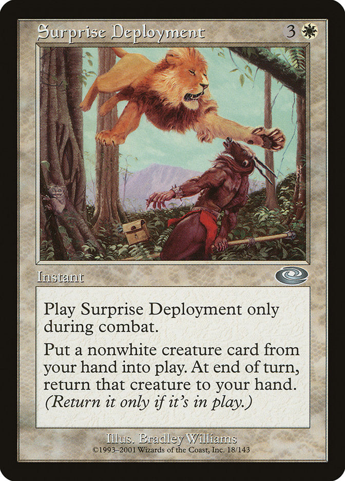 Surprise Deployment [Planeshift] MTG Single Magic: The Gathering    | Red Claw Gaming