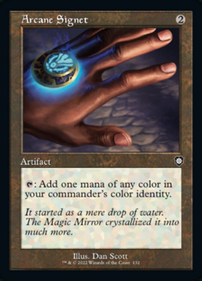 Arcane Signet (Retro) [The Brothers' War Commander] MTG Single Magic: The Gathering    | Red Claw Gaming