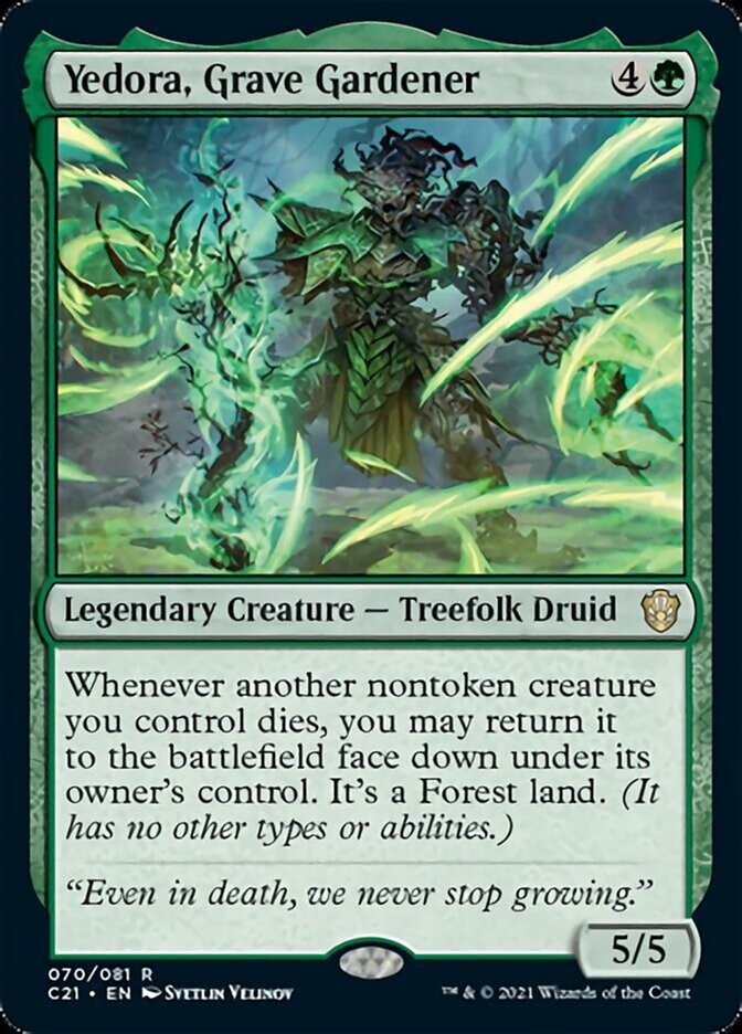 Yedora, Grave Gardener [Commander 2021] MTG Single Magic: The Gathering    | Red Claw Gaming