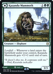 Kazandu Mammoth // Kazandu Valley [Zendikar Rising Prerelease Promos] MTG Single Magic: The Gathering    | Red Claw Gaming