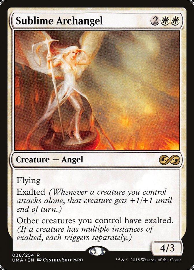 Sublime Archangel [Ultimate Masters] MTG Single Magic: The Gathering    | Red Claw Gaming