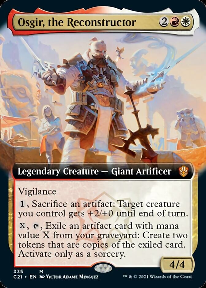 Osgir, the Reconstructor (Extended Art) [Commander 2021] MTG Single Magic: The Gathering    | Red Claw Gaming