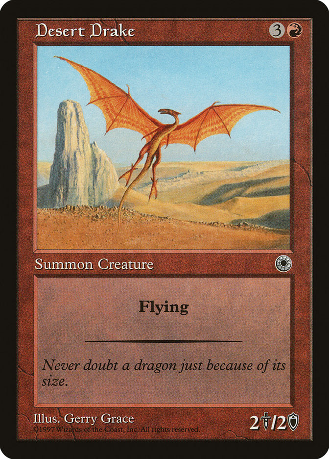 Desert Drake [Portal] MTG Single Magic: The Gathering    | Red Claw Gaming