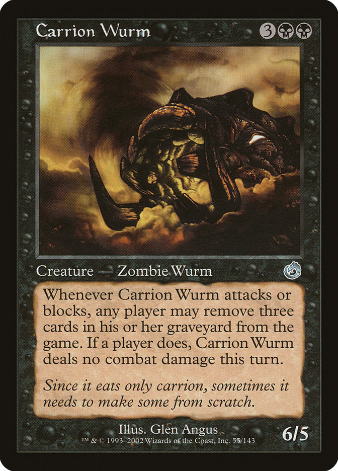 Carrion Wurm [Torment] MTG Single Magic: The Gathering    | Red Claw Gaming