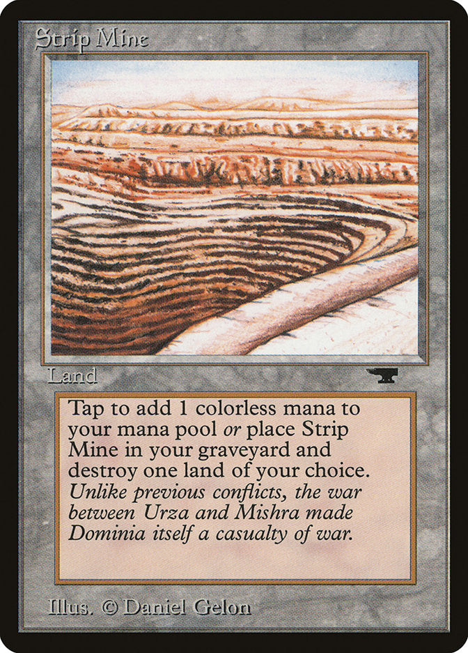 Strip Mine (Level Horizon) [Antiquities] MTG Single Magic: The Gathering    | Red Claw Gaming