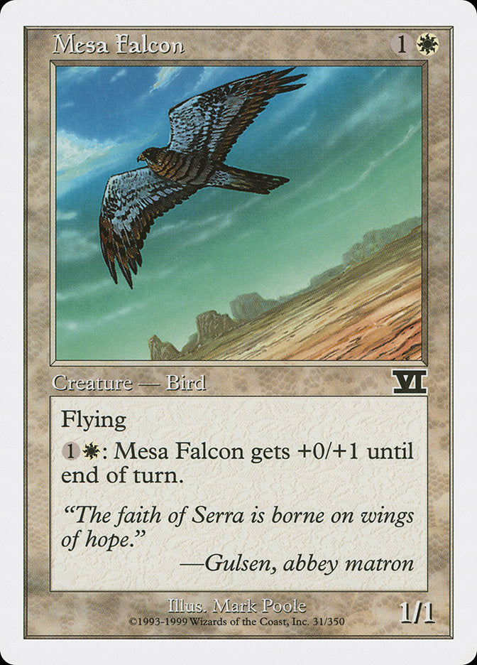 Mesa Falcon [Classic Sixth Edition] MTG Single Magic: The Gathering    | Red Claw Gaming